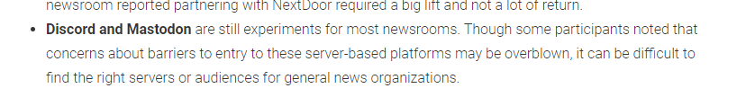 screengrab from API slide describing discord and mastodon server-selection friction for user engagement